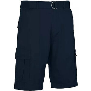 Blu Rock Men's Flex Stretch Cargo Shorts Navy 42